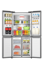 Hisense Multi Door RQ5P470SYID, 178,5 cm hoch, 79,4 cm breit, Wasser-/Eisspender, Total NoFrost, Metal Cooling - Image 4