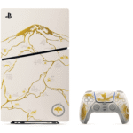 Playstation PS5 Slim Konsole Ghost of Yotei Gold Limited Edition Bundle Console - Image 2