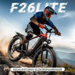DUOTTS E-Bike Cityrad F26lite 48V 18Ah 864Wh 100km Reichweite 20x4,0Reifen7Gang Elektrisches, 7 Gang Shimano Schaltwerk, Kettenschaltung, Heckmotor, 864 Wh, Fat-Tire E-Mountainbike - Image 3