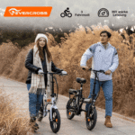 EVERCROSS TECH E-Bike EK5 Faltbares E-Fahrrad,klapprad Riemenantrieb,Pedelec, 36V 13AH, Heckmotor, 468 Wh, Heckmotor, 15/20/25 KM/H, bis 35-60km, ebike Herren/Damen - Image 3