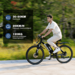 RCB E-Bike RK15, APP, 26 Zoll Pedelec, 10,4 Ah Lithium-Akku, Reichweite 30-50 km, 7 Gang, Kettenschaltung, 250W Heckmotor, 374,4 Wh - Image 2