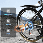 RCB E-Bike RK15, APP, 26 Zoll Pedelec, 10,4 Ah Lithium-Akku, Reichweite 30-50 km, 7 Gang, Kettenschaltung, 250W Heckmotor, 374,4 Wh - Image 3