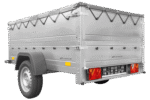 Anhänger kippbar Garden Trailer 201 KIPP mit zusätzlichen Bordwänden, Stützrad und Flachplane-Neu – [LTG_SITE_NAME] - Image 5