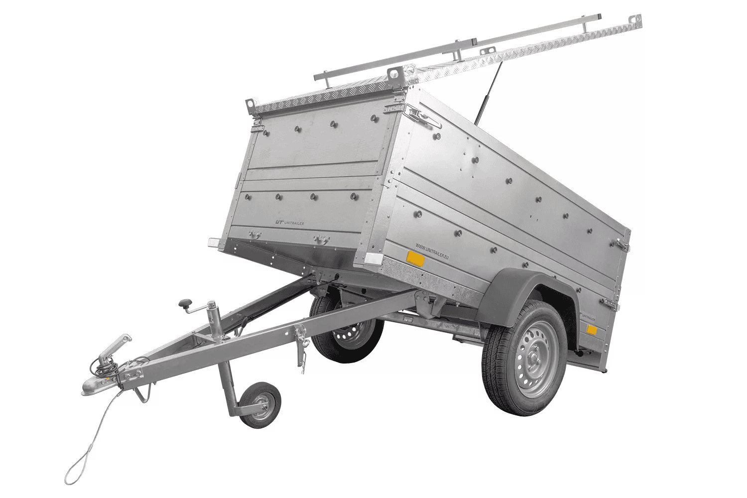 img_69cabfb1e7b37.png Anhänger mit Deckel Garden Trailer 200 KIPP 200×106 cm 750 kg-Neu - Image 1