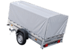 Anhänger Pkw 230×125 Garden Trailer 230 KIPP Unitrailer 750 kg mit Stützrad, Hochplane und Hochspriegel-Neu - Image 4