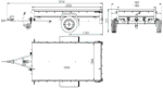 Faltbarer Anhänger Garden Trailer 230 KIPP mit zusätzlichen Bordwänden, Stützrad und Flachplane-Neu - Image 3