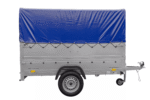 Führerschein B Anhänger Garden Trailer 230 KIPP mit Stützrad, zusätzlichen Bordwänden, Hochplane und Hochspriegel H800-Neu - Image 2
