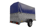 Führerschein B Anhänger Garden Trailer 230 KIPP mit Stützrad, zusätzlichen Bordwänden, Hochplane und Hochspriegel H800-Neu - Image 3