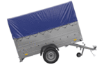 Führerschein B Anhänger Garden Trailer 230 KIPP mit Stützrad, zusätzlichen Bordwänden, Hochplane und Hochspriegel H800-Neu - Image 5