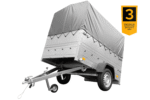 Kipper ungebremst Garden Trailer 200 KIPP mit zusätzlichen Bordwänden, Stützrad, Hochplane und Hochspriegel-Neu - Image 2