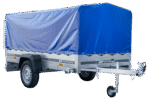 Langer PKW-Anhänger Garden Trailer 264 KIPP mit Hochplane, Spriegel und Stützrad-Neu - Image 5