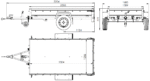 PKW Anhänger 230×125 Garden Trailer 230 KIPP Unitrailer 750 kg mit Stützrad, 110 cm hoher Plane und Hochspriegel-Neu – [LTG_SITE_NAME] - Image 2
