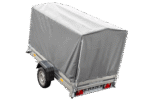 PKW Anhänger 230×125 Garden Trailer 230 KIPP Unitrailer 750 kg mit Stützrad, 110 cm hoher Plane und Hochspriegel-Neu – [LTG_SITE_NAME] - Image 5