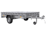 PKW Anhänger 264×150 Unitrailer Garden 265 KIPP mit Flachplanenträger und grauer Plane-Neu – [LTG_SITE_NAME] - Image 4